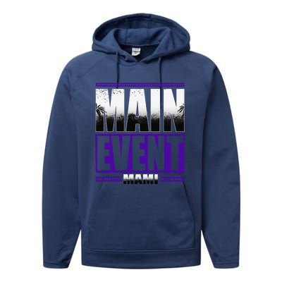 Main Event Mami Performance Fleece Hoodie