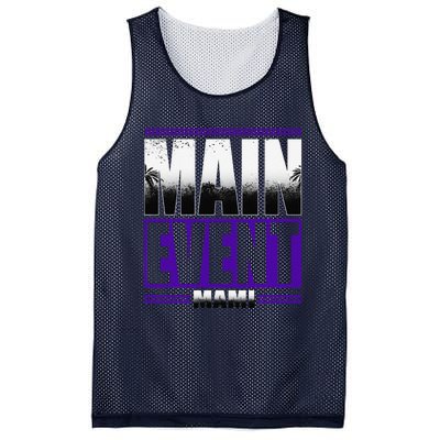 Main Event Mami Mesh Reversible Basketball Jersey Tank