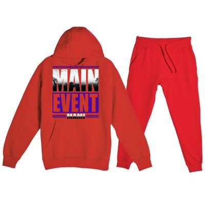 Main Event Mami Premium Hooded Sweatsuit Set