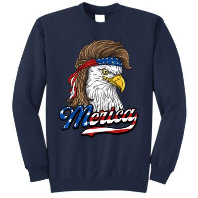 Merica Eagle Tall Sweatshirt