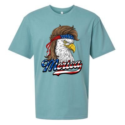 Merica Eagle Sueded Cloud Jersey T-Shirt