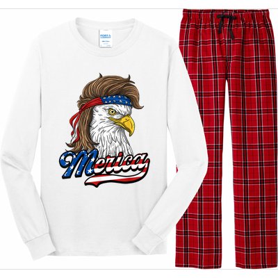 Merica Eagle Long Sleeve Pajama Set