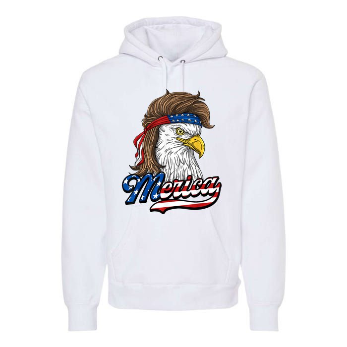 Merica Eagle Premium Hoodie