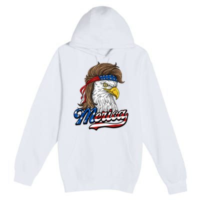 Merica Eagle Premium Pullover Hoodie