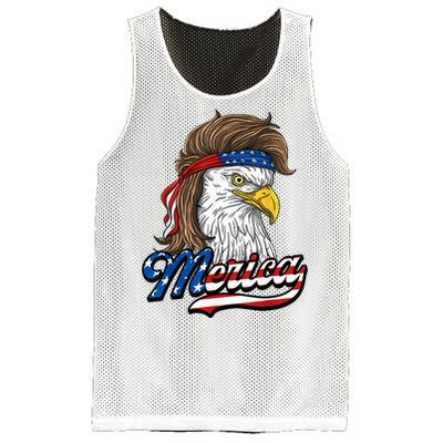 Merica Eagle Mesh Reversible Basketball Jersey Tank