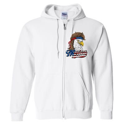 Merica Eagle Full Zip Hoodie