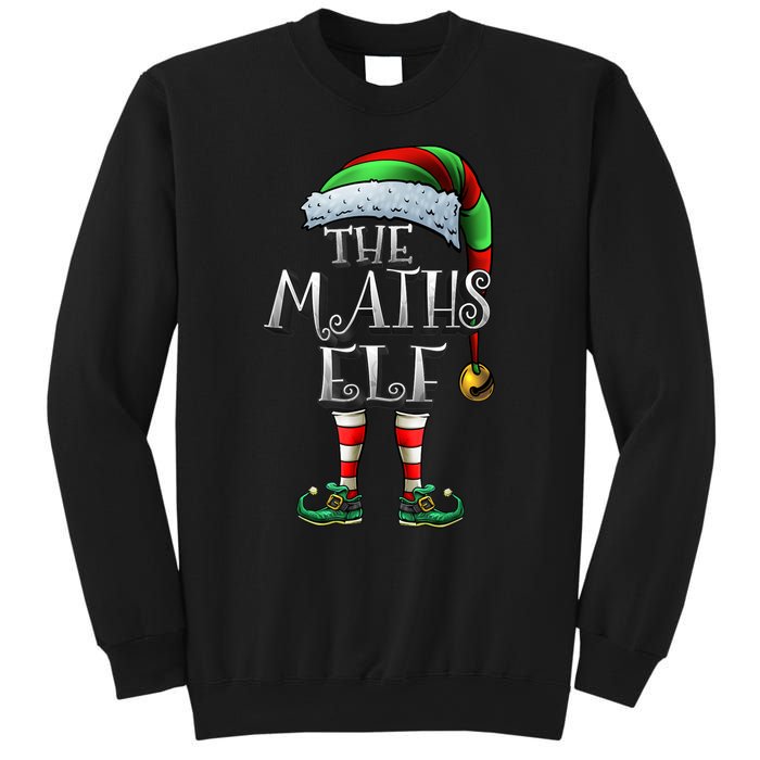 Maths Elf Matching Family Mathmatics Christmas Elf Sweatshirt