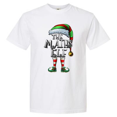 Maths Elf Matching Family Mathmatics Christmas Elf Garment-Dyed Heavyweight T-Shirt