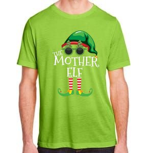 Mother Elf Matching Christmas Group Party Pjs Family Outfits Great Gift Adult ChromaSoft Performance T-Shirt