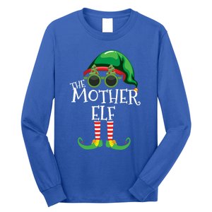 Mother Elf Matching Christmas Group Party Pjs Family Outfits Great Gift Long Sleeve Shirt