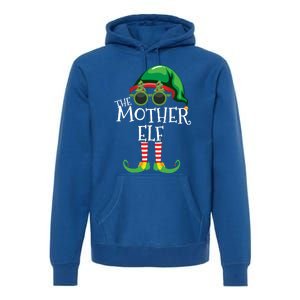 Mother Elf Matching Christmas Group Party Pjs Family Outfits Great Gift Premium Hoodie