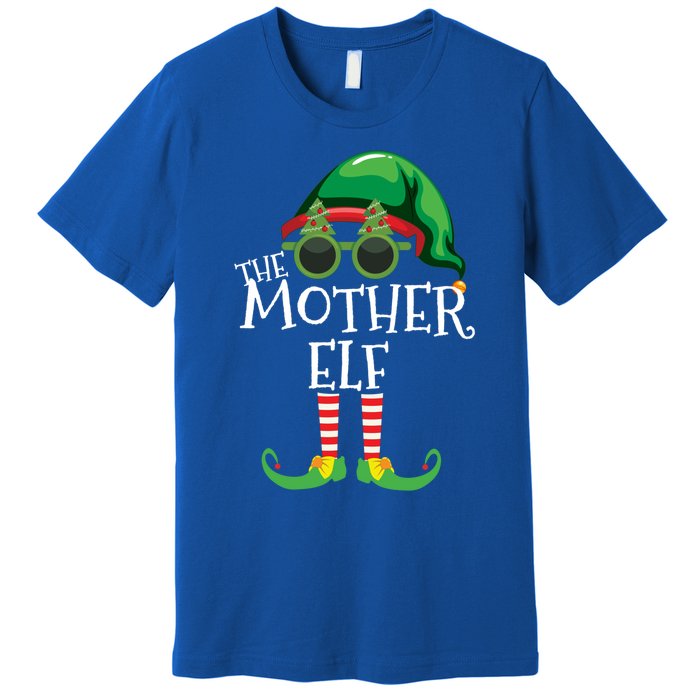 Mother Elf Matching Christmas Group Party Pjs Family Outfits Great Gift Premium T-Shirt