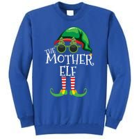 Mother Elf Matching Christmas Group Party Pjs Family Outfits Great Gift Tall Sweatshirt