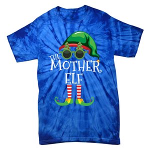 Mother Elf Matching Christmas Group Party Pjs Family Outfits Great Gift Tie-Dye T-Shirt