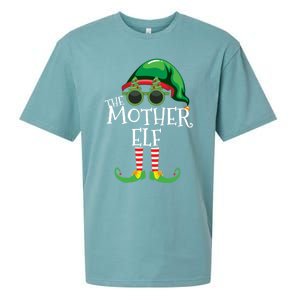 Mother Elf Matching Christmas Group Party Pjs Family Outfits Great Gift Sueded Cloud Jersey T-Shirt