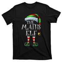 Maths Elf Matching Family Mathmatics Christmas Elf T-Shirt