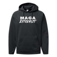 Maga Extremist Performance Fleece Hoodie