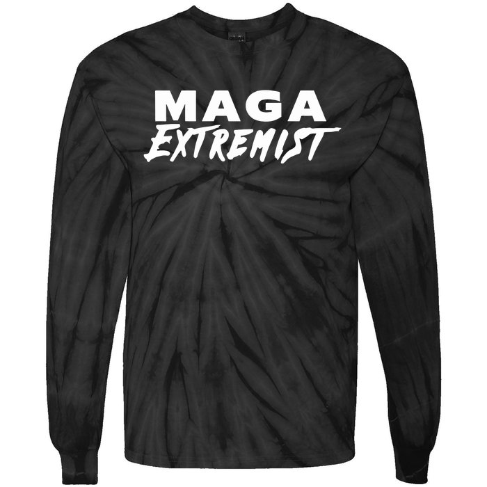 Maga Extremist Tie-Dye Long Sleeve Shirt