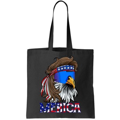 Merica Eagle Mullet Shirt American Flag USA Men 4th Of July Bag