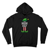 Mom Elf Matching Family Group Christmas Party Hoodie