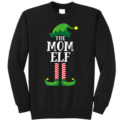 Mom Elf Matching Family Group Christmas Party Tall Sweatshirt