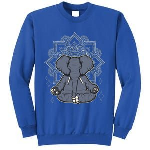 Mandala Elephant Makes Yoga Meditation Chakra Great Gift Sweatshirt