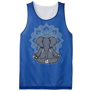 Mandala Elephant Makes Yoga Meditation Chakra Great Gift Mesh Reversible Basketball Jersey Tank