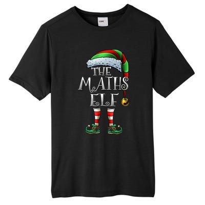 Maths Elf Matching Family Mathmatics Christmas Elf Tall Fusion ChromaSoft Performance T-Shirt