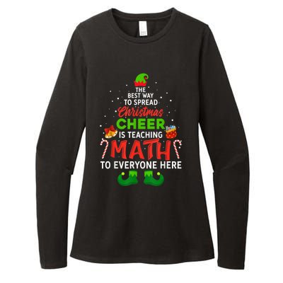 Maths Elf Matching Family Mathmatics Christmas Elf Womens CVC Long Sleeve Shirt