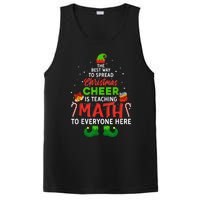 Maths Elf Matching Family Mathmatics Christmas Elf PosiCharge Competitor Tank