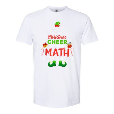 Maths Elf Matching Family Mathmatics Christmas Elf Softstyle CVC T-Shirt