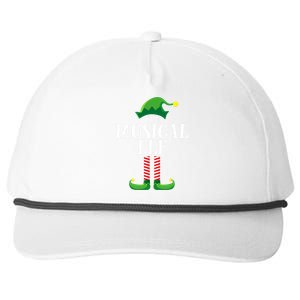 Musical Elf Matching Family Group Christmas Party Snapback Five-Panel Rope Hat