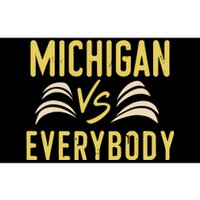 Michigan Everybody Michigan Vs Versus Against Everyone Bumper Sticker