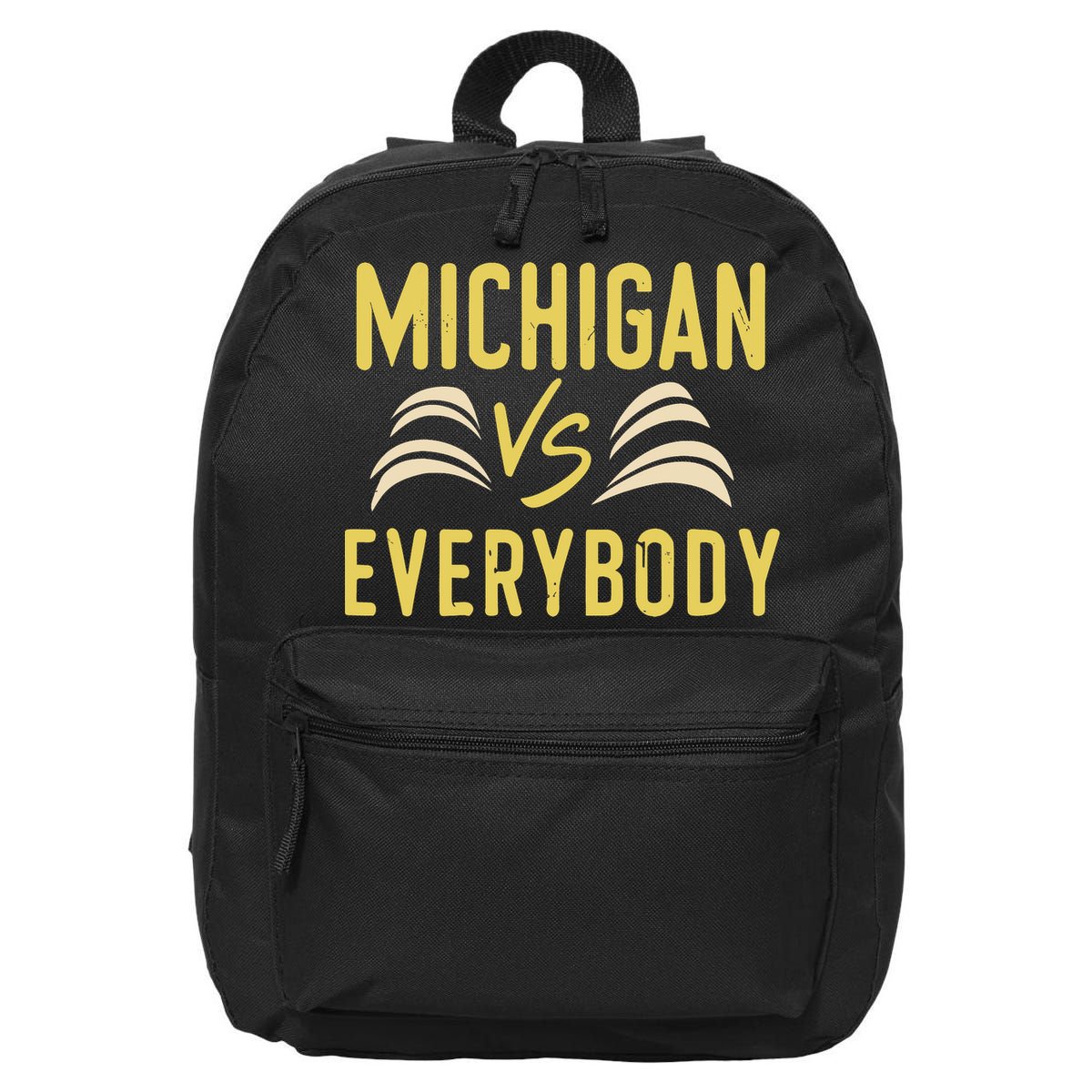 Michigan Everybody Michigan Vs Versus Against Everyone 16 in Basic Backpack