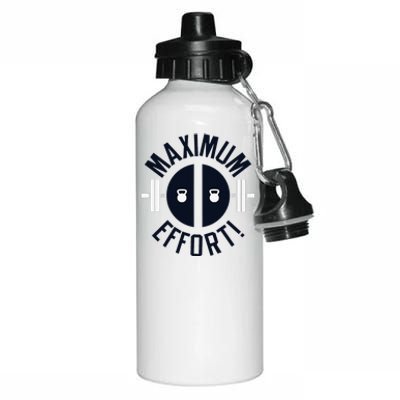 Maximum Effort Aluminum Water Bottle