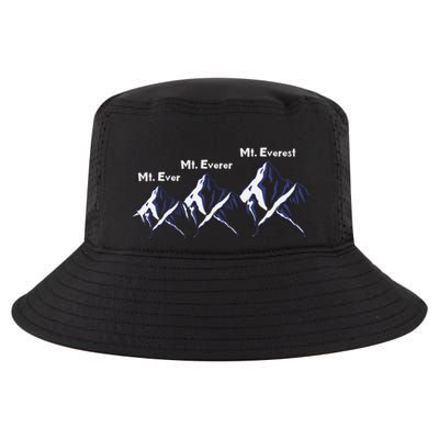 Mt Ever Mt Everer Mt Everest Dad Jokes Periodically Gift Cool Comfort Performance Bucket Hat