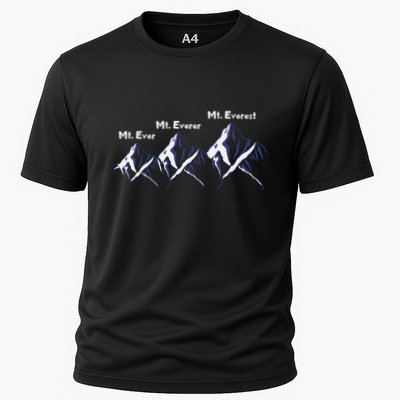 Mt Ever Mt Everer Mt Everest Dad Jokes Periodically Gift Performance Shirt