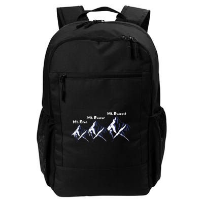 Mt Ever Mt Everer Mt Everest Dad Jokes Periodically Gift Backpack