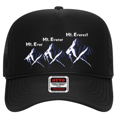 Mt Ever Mt Everer Mt Everest Dad Jokes Periodically Gift Trucker Hat
