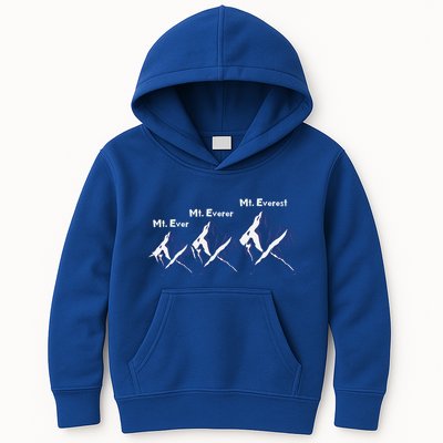 Mt Ever Mt Everer Mt Everest Dad Jokes Periodically Gift Kids Hoodie