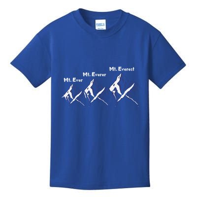 Mt Ever Mt Everer Mt Everest Dad Jokes Periodically Gift Kids T-Shirt