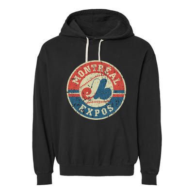 Montreal Expos Garment-Dyed Fleece Hoodie