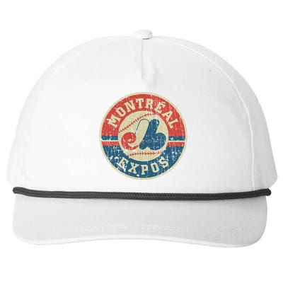 Montreal Expos Snapback Five-Panel Rope Hat