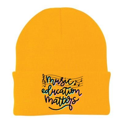 Music Education Matters Music Teacher Appreciation Knit Cap Winter Beanie