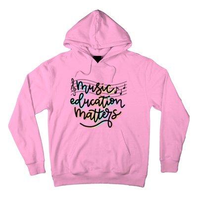 Music Education Matters Music Teacher Appreciation Hoodie