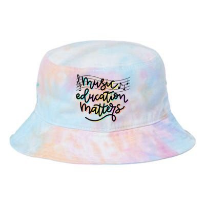 Music Education Matters Music Teacher Appreciation Tie Dye Newport Bucket Hat