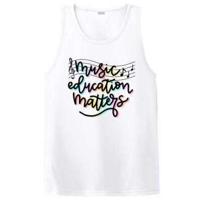 Music Education Matters Music Teacher Appreciation PosiCharge Competitor Tank