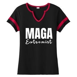 Maga Extremist Ladies Halftime Notch Neck Tee