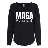 Maga Extremist Womens California Wash Sweatshirt