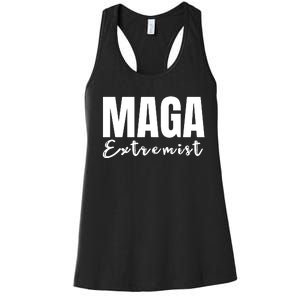 Maga Extremist Women's Racerback Tank